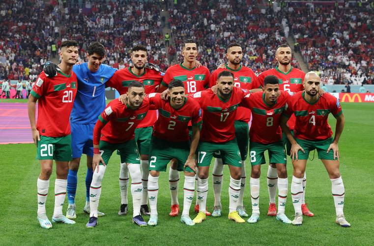 摩洛哥足球队世界排名的相关图片
